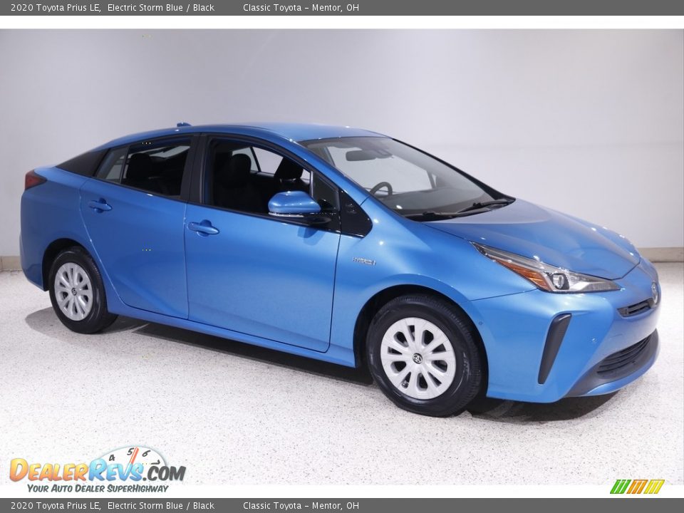 2020 Toyota Prius LE Electric Storm Blue / Black Photo #1