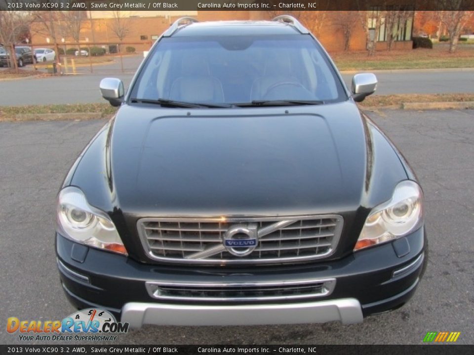 2013 Volvo XC90 3.2 AWD Savile Grey Metallic / Off Black Photo #5