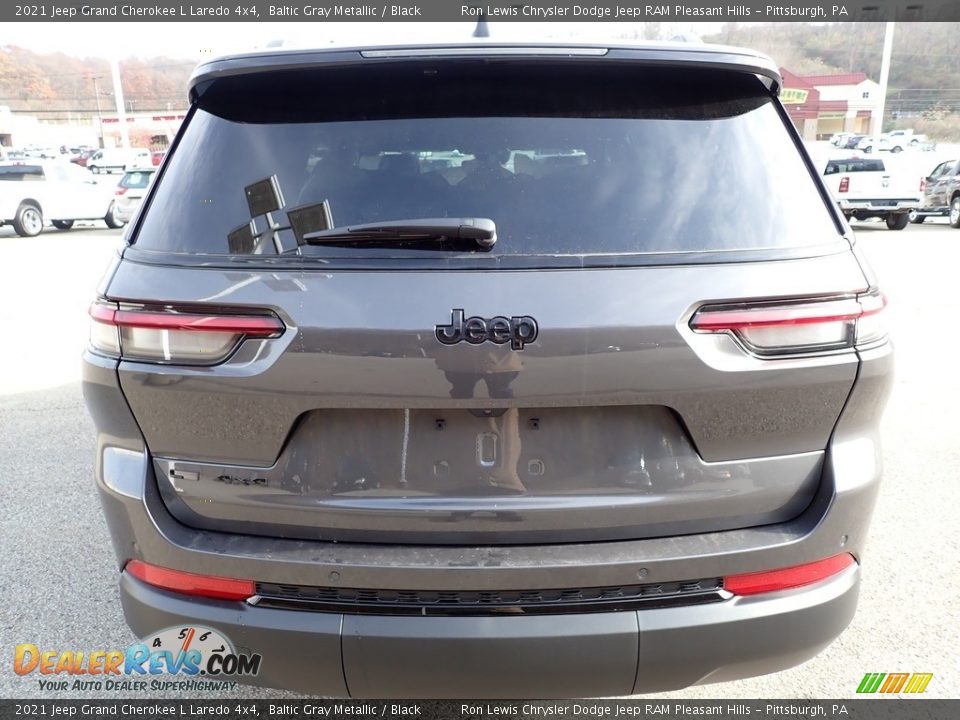 2021 Jeep Grand Cherokee L Laredo 4x4 Baltic Gray Metallic / Black Photo #4