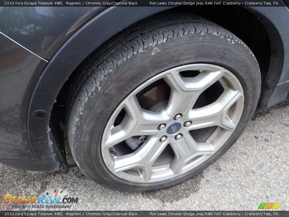 2019 Ford Escape Titanium 4WD Magnetic / Chromite Gray/Charcoal Black Photo #5