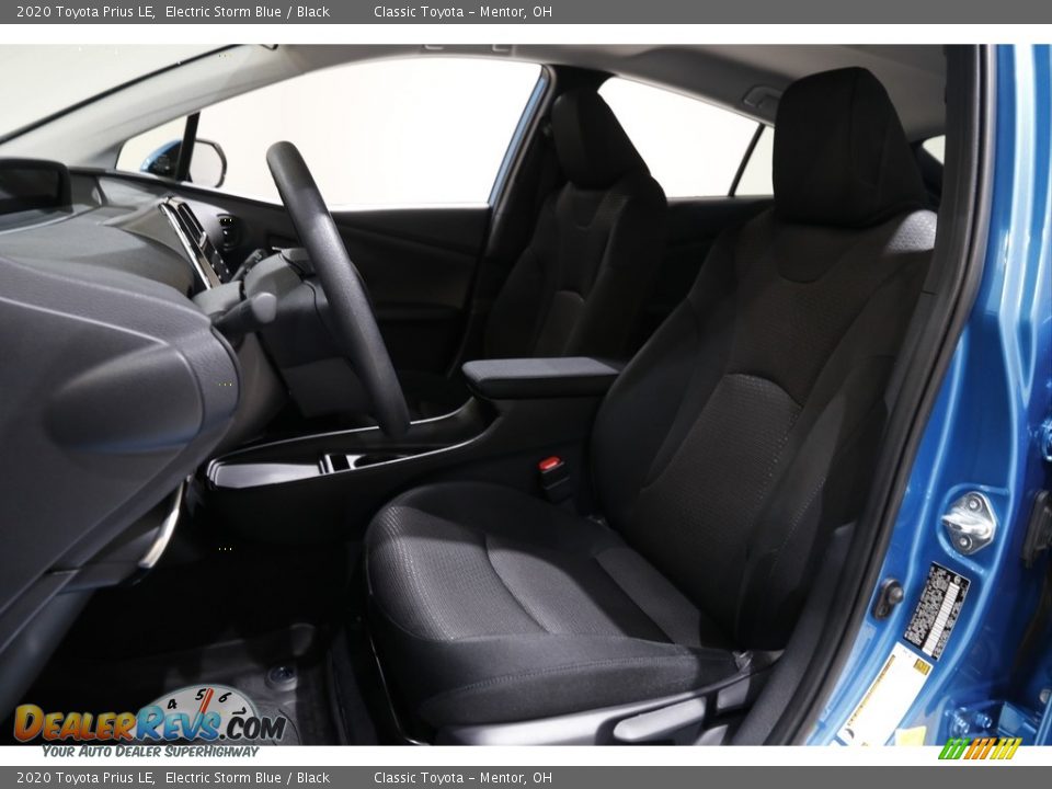 2020 Toyota Prius LE Electric Storm Blue / Black Photo #5