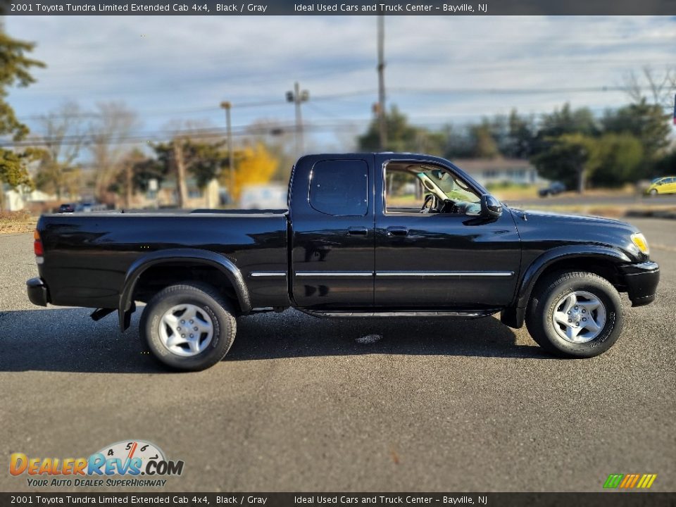 Black 2001 Toyota Tundra Limited Extended Cab 4x4 Photo #8