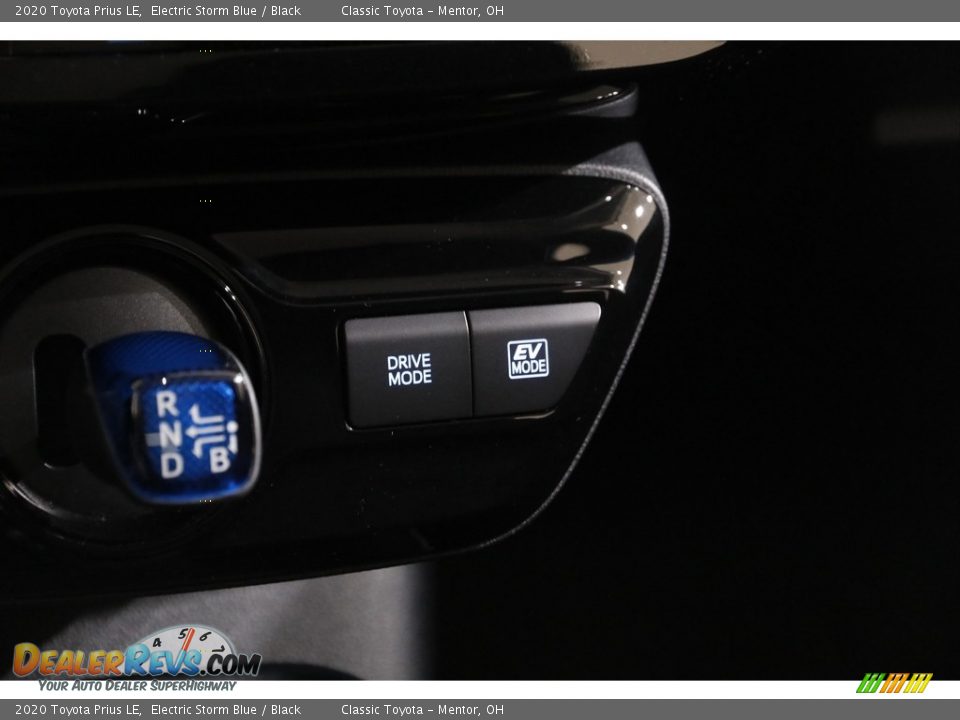 2020 Toyota Prius LE Electric Storm Blue / Black Photo #12