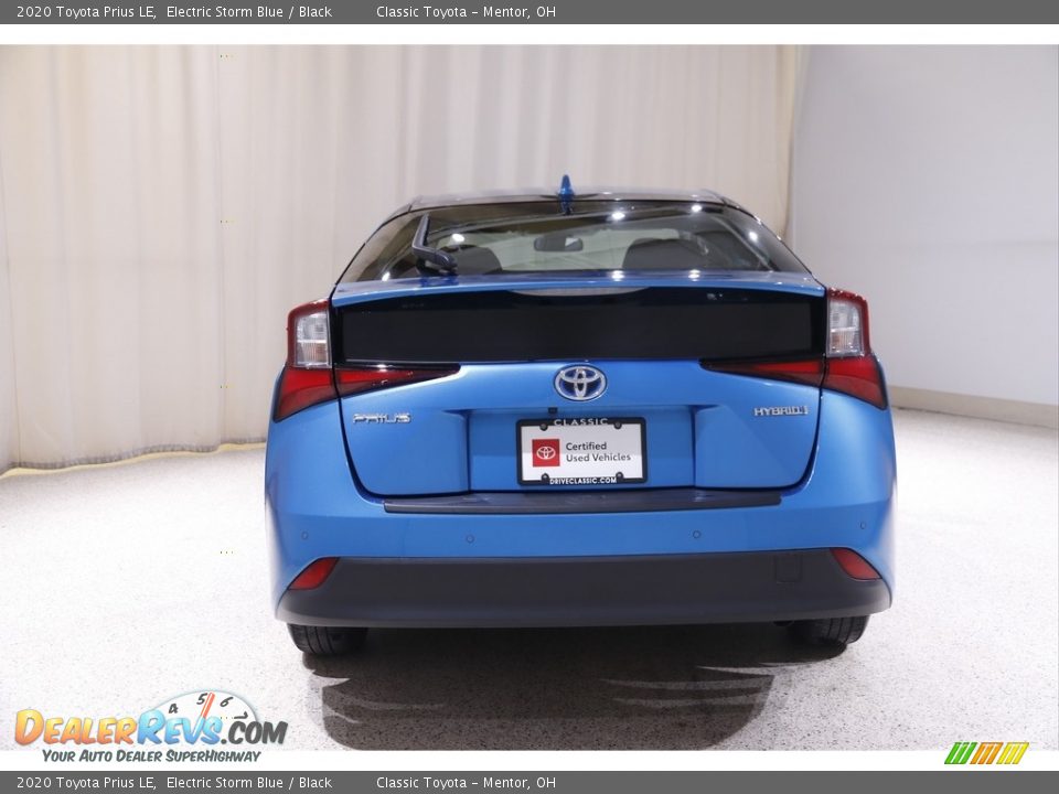 2020 Toyota Prius LE Electric Storm Blue / Black Photo #17