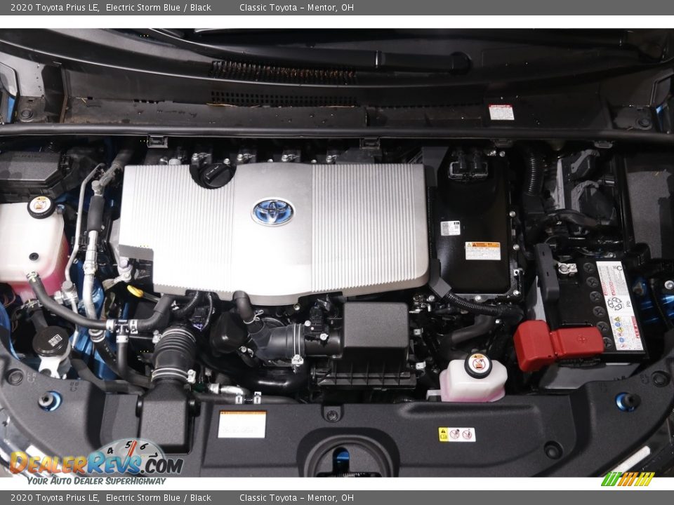 2020 Toyota Prius LE Electric Storm Blue / Black Photo #18