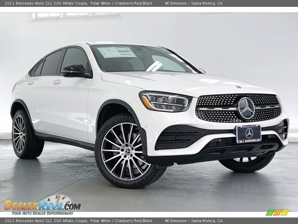 Front 3/4 View of 2021 Mercedes-Benz GLC 300 4Matic Coupe Photo #12