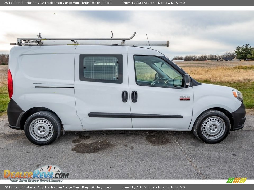 Bright White 2015 Ram ProMaster City Tradesman Cargo Van Photo #3