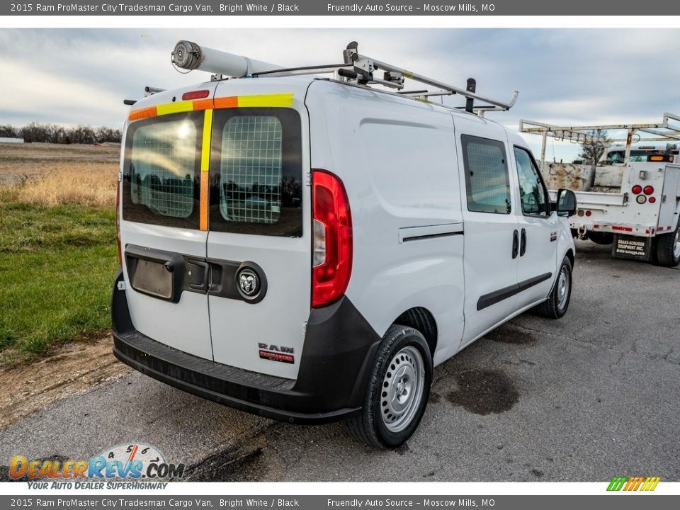 2015 Ram ProMaster City Tradesman Cargo Van Bright White / Black Photo #4