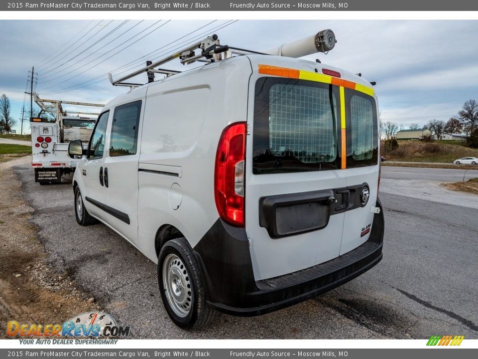 2015 Ram ProMaster City Tradesman Cargo Van Bright White / Black Photo #6