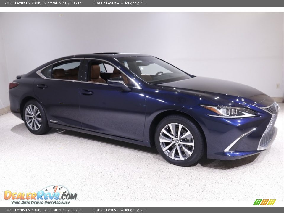 2021 Lexus ES 300h Nightfall Mica / Flaxen Photo #1