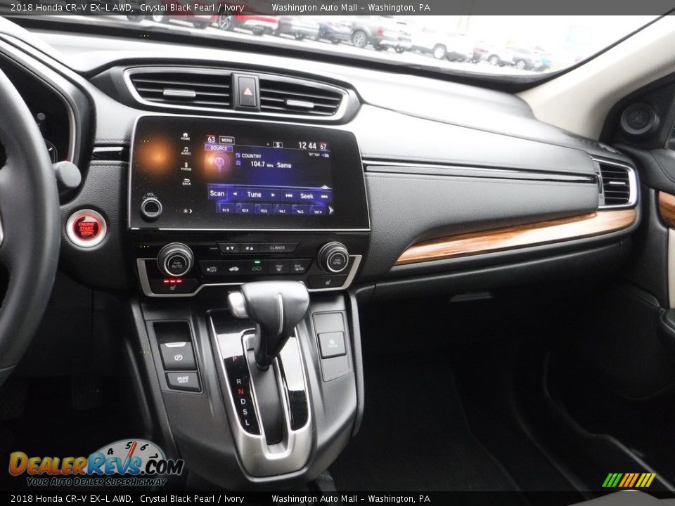 2018 Honda CR-V EX-L AWD Crystal Black Pearl / Ivory Photo #18