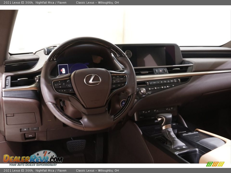 2021 Lexus ES 300h Nightfall Mica / Flaxen Photo #6