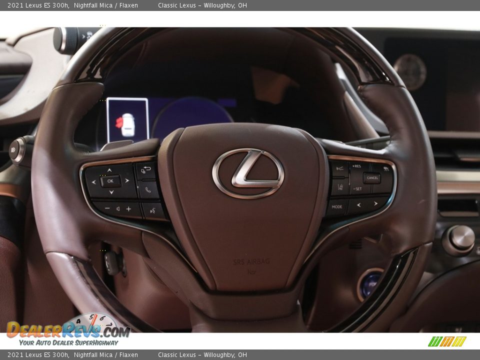 2021 Lexus ES 300h Nightfall Mica / Flaxen Photo #7