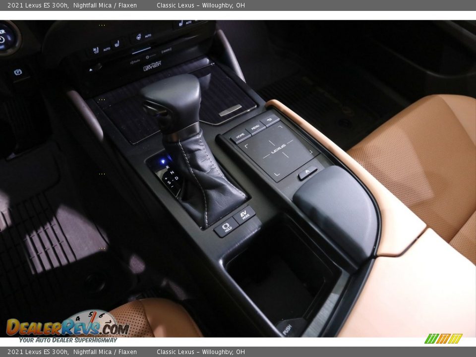 2021 Lexus ES 300h Nightfall Mica / Flaxen Photo #14