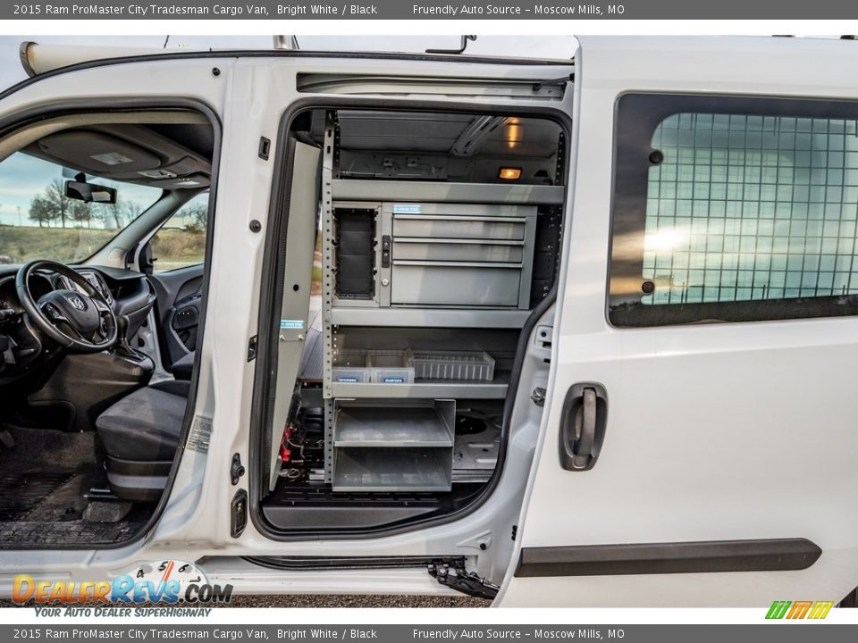 2015 Ram ProMaster City Tradesman Cargo Van Bright White / Black Photo #21