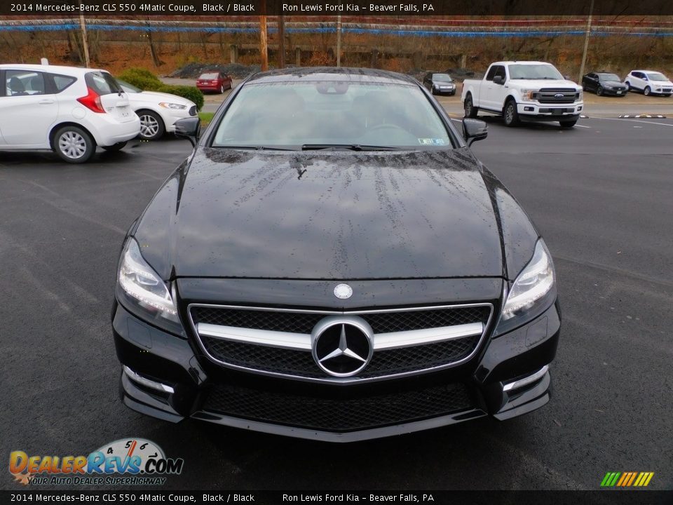 2014 Mercedes-Benz CLS 550 4Matic Coupe Black / Black Photo #8