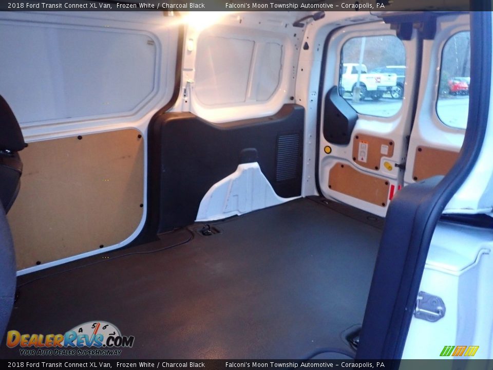 2018 Ford Transit Connect XL Van Frozen White / Charcoal Black Photo #17