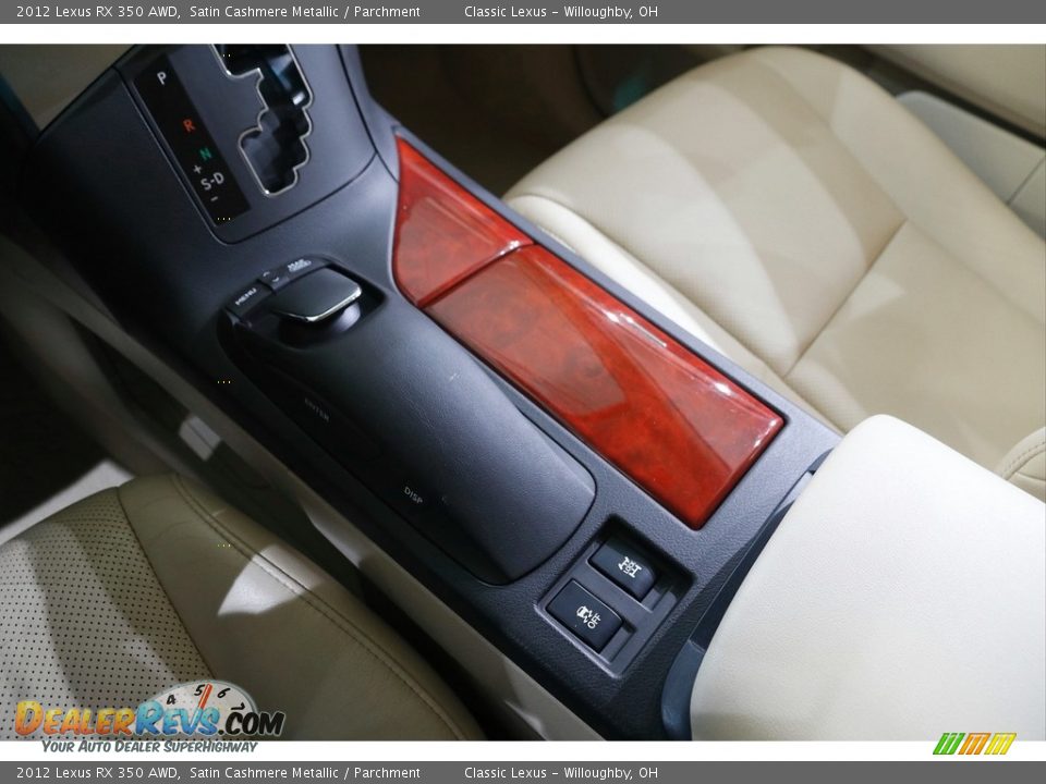 2012 Lexus RX 350 AWD Satin Cashmere Metallic / Parchment Photo #15