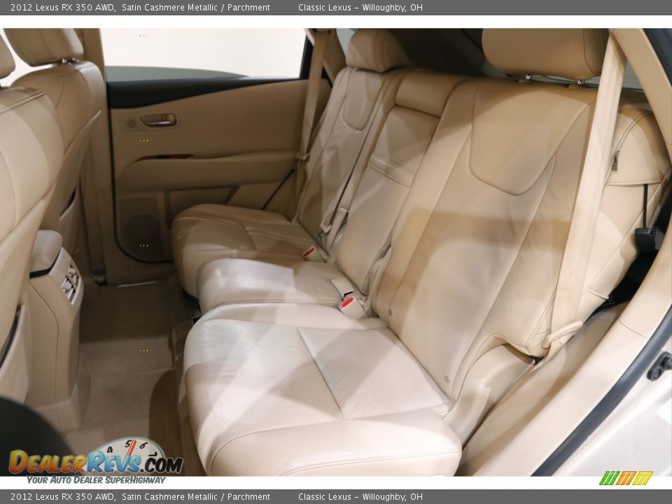 2012 Lexus RX 350 AWD Satin Cashmere Metallic / Parchment Photo #19