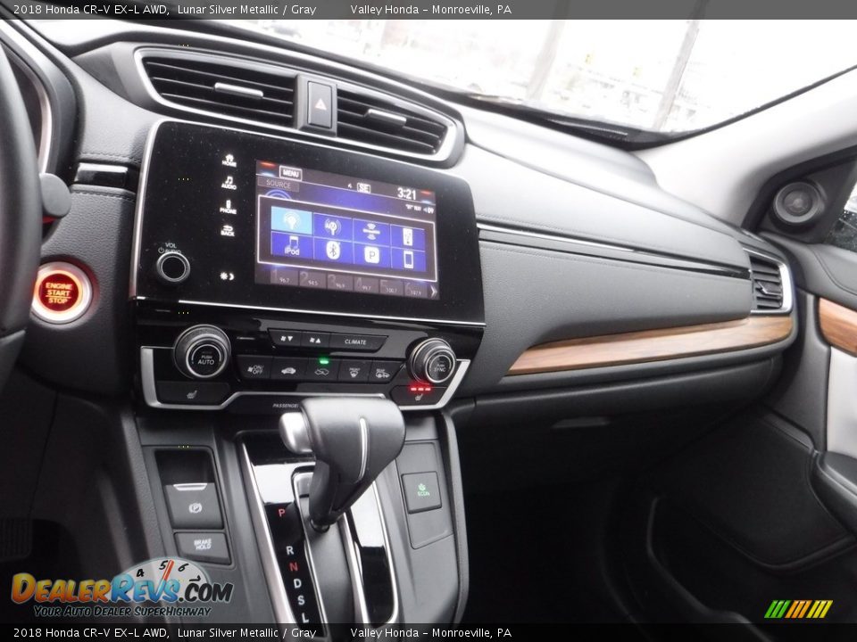 2018 Honda CR-V EX-L AWD Lunar Silver Metallic / Gray Photo #19