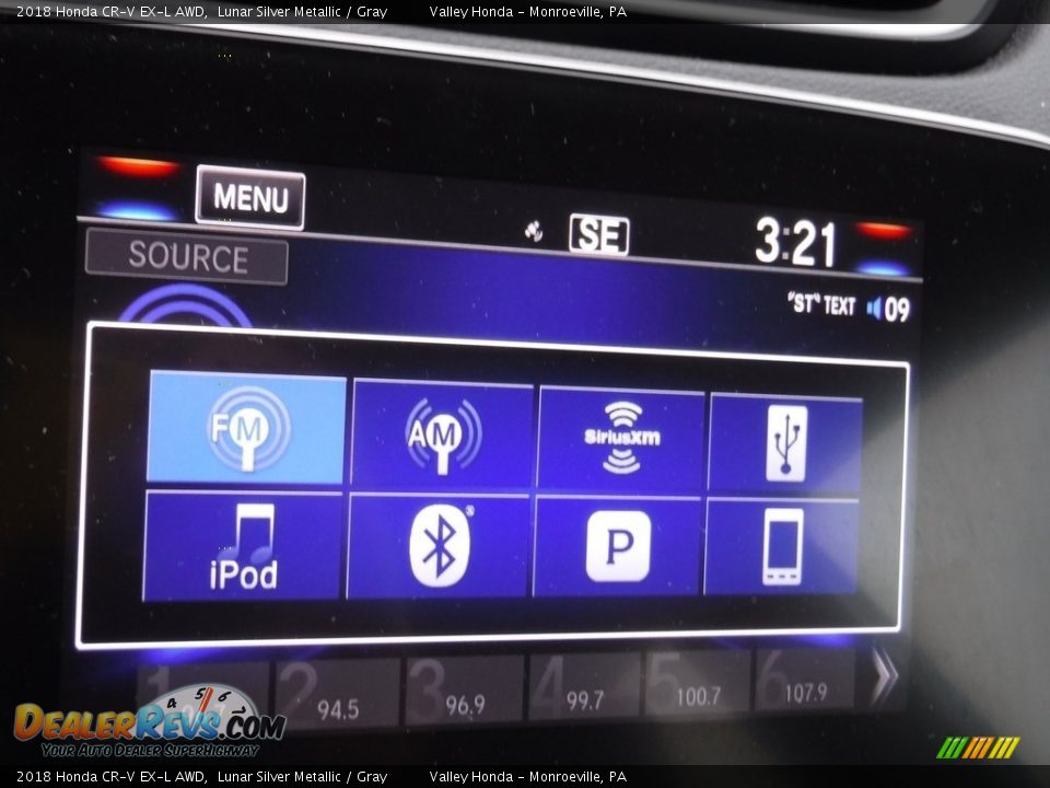 2018 Honda CR-V EX-L AWD Lunar Silver Metallic / Gray Photo #20