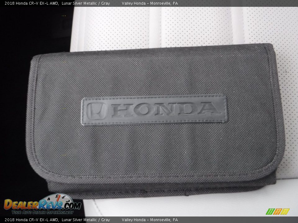 2018 Honda CR-V EX-L AWD Lunar Silver Metallic / Gray Photo #29
