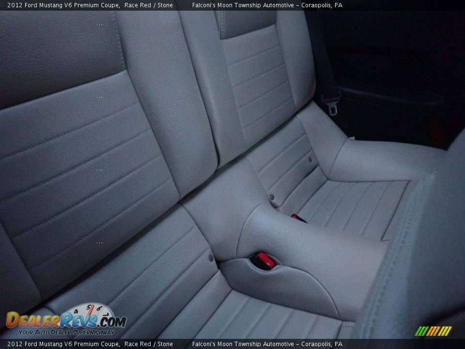 2012 Ford Mustang V6 Premium Coupe Race Red / Stone Photo #12