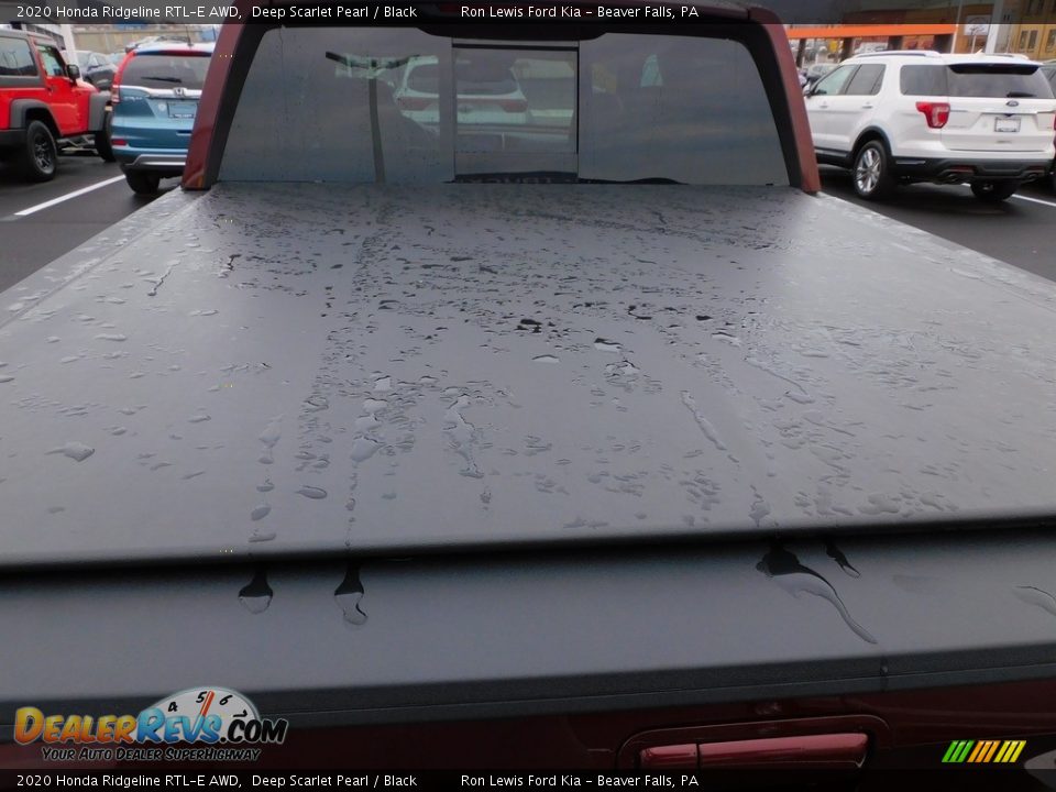 2020 Honda Ridgeline RTL-E AWD Deep Scarlet Pearl / Black Photo #4