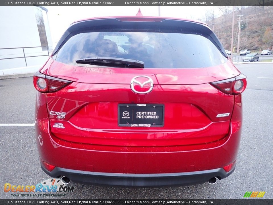 2019 Mazda CX-5 Touring AWD Soul Red Crystal Metallic / Black Photo #3