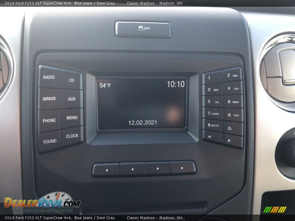 2014 Ford F150 XLT SuperCrew 4x4 Blue Jeans / Steel Grey Photo #6