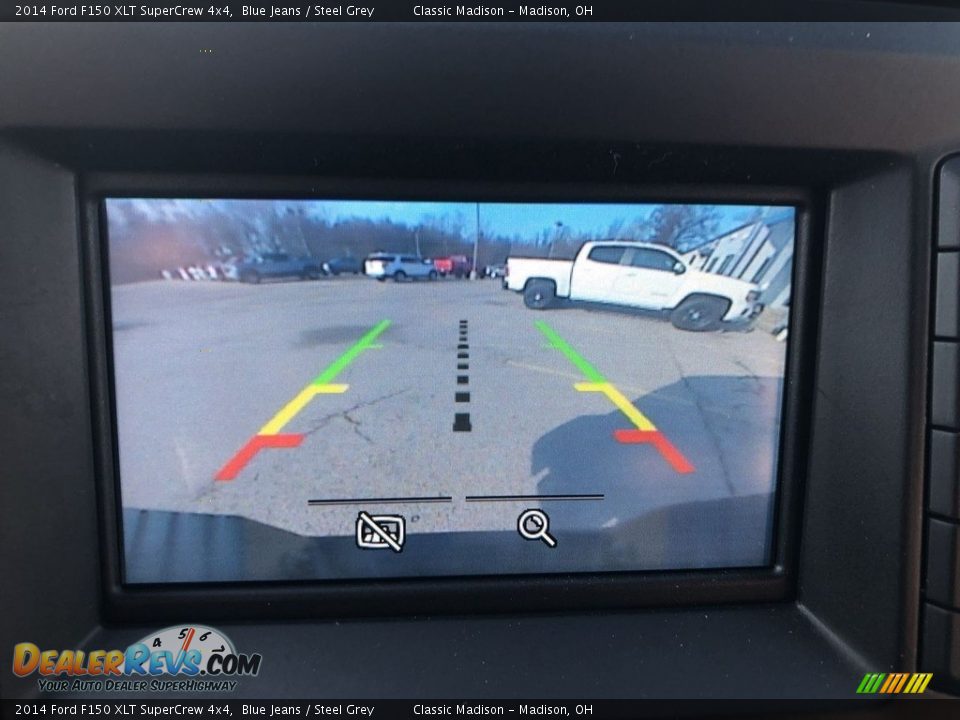2014 Ford F150 XLT SuperCrew 4x4 Blue Jeans / Steel Grey Photo #7