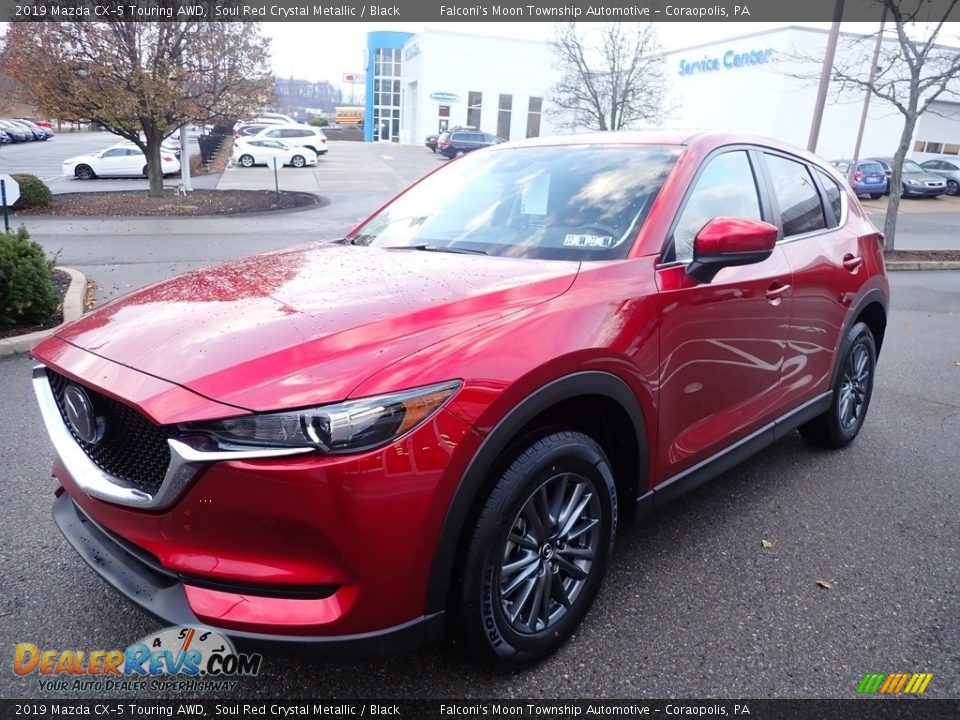 2019 Mazda CX-5 Touring AWD Soul Red Crystal Metallic / Black Photo #7