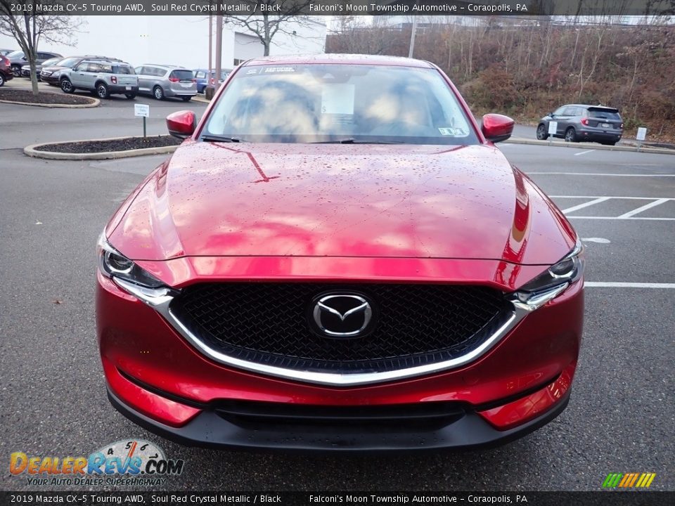 2019 Mazda CX-5 Touring AWD Soul Red Crystal Metallic / Black Photo #8