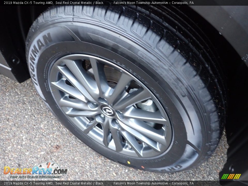 2019 Mazda CX-5 Touring AWD Soul Red Crystal Metallic / Black Photo #10
