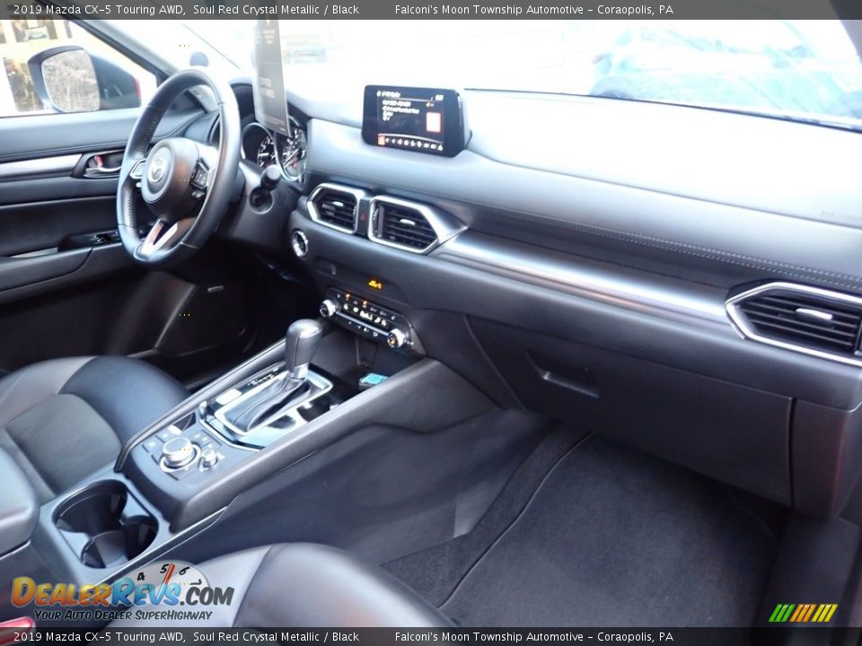 2019 Mazda CX-5 Touring AWD Soul Red Crystal Metallic / Black Photo #12
