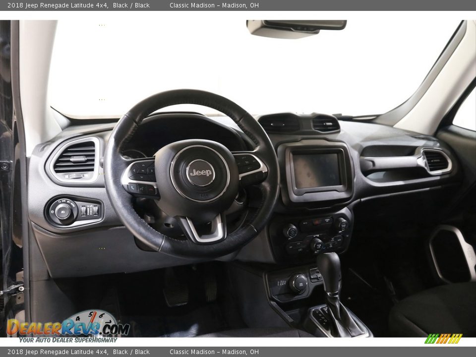 2018 Jeep Renegade Latitude 4x4 Black / Black Photo #6