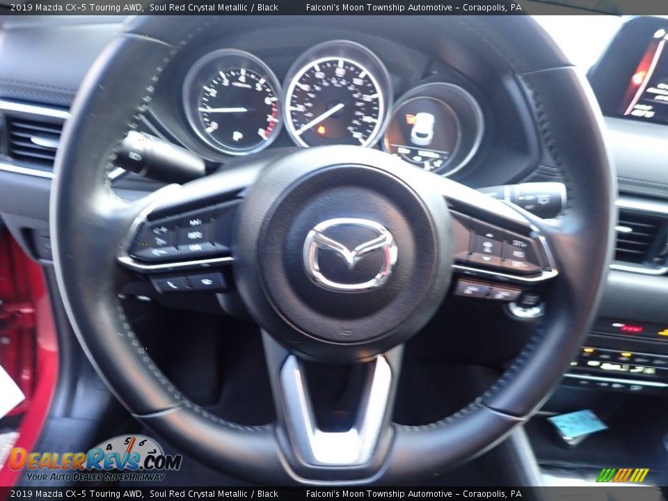 2019 Mazda CX-5 Touring AWD Soul Red Crystal Metallic / Black Photo #25