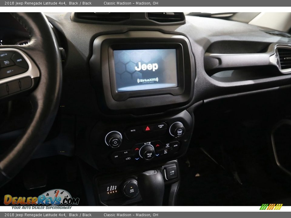 2018 Jeep Renegade Latitude 4x4 Black / Black Photo #9