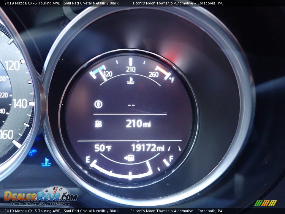 2019 Mazda CX-5 Touring AWD Soul Red Crystal Metallic / Black Photo #28