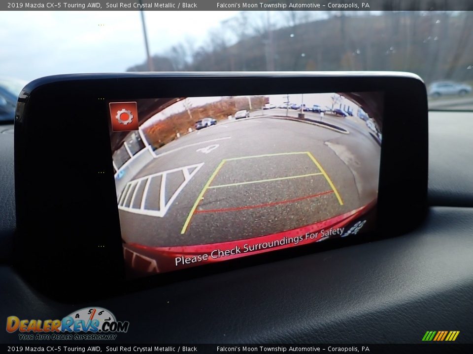 2019 Mazda CX-5 Touring AWD Soul Red Crystal Metallic / Black Photo #29
