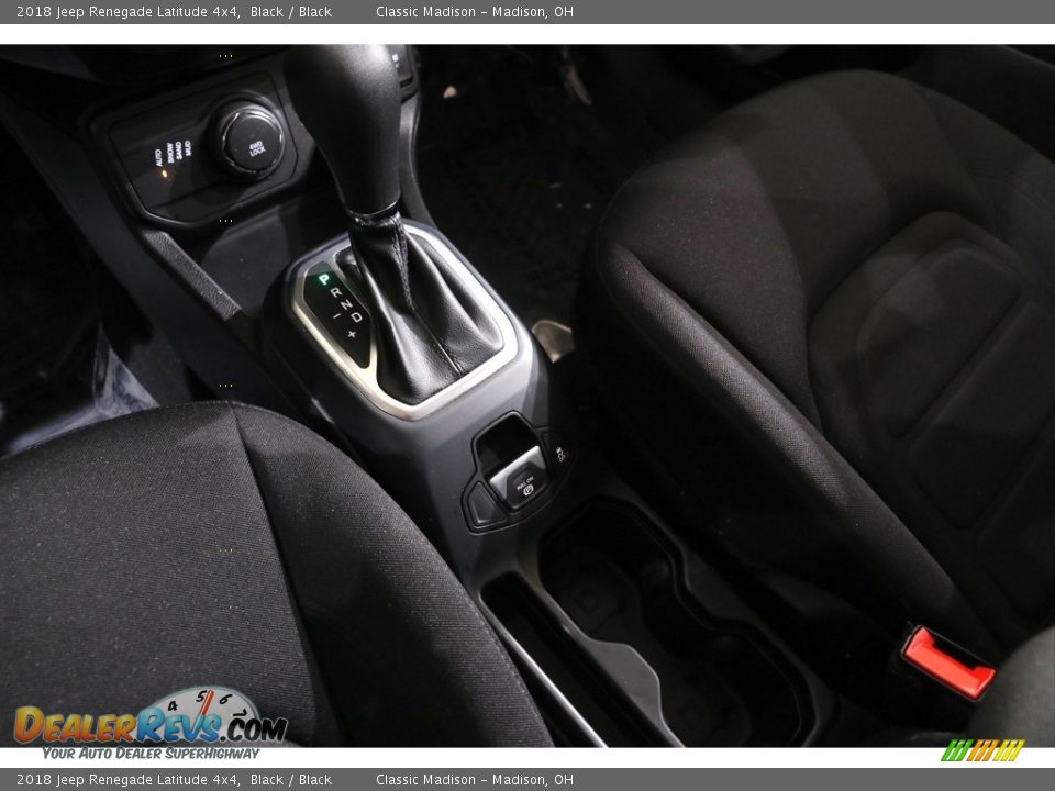 2018 Jeep Renegade Latitude 4x4 Black / Black Photo #14