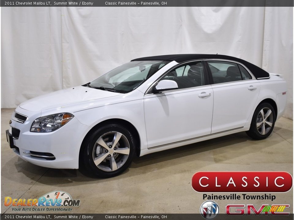 2011 Chevrolet Malibu LT Summit White / Ebony Photo #1