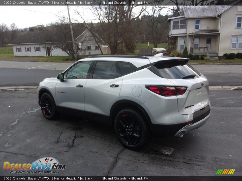 2022 Chevrolet Blazer LT AWD Silver Ice Metallic / Jet Black Photo #5