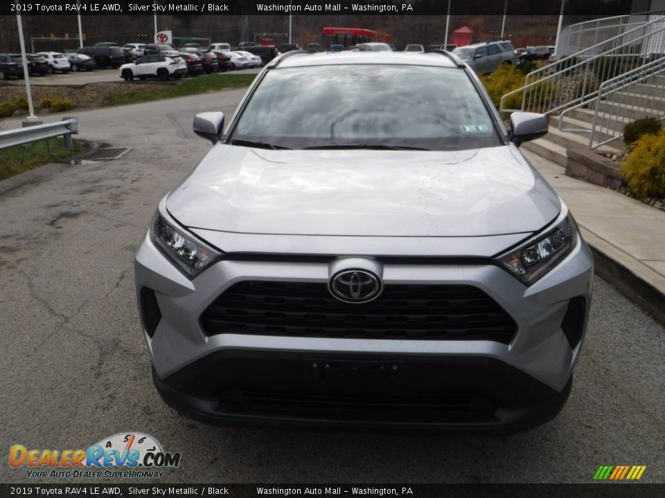 2019 Toyota RAV4 LE AWD Silver Sky Metallic / Black Photo #11