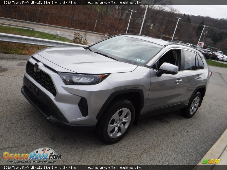 2019 Toyota RAV4 LE AWD Silver Sky Metallic / Black Photo #12