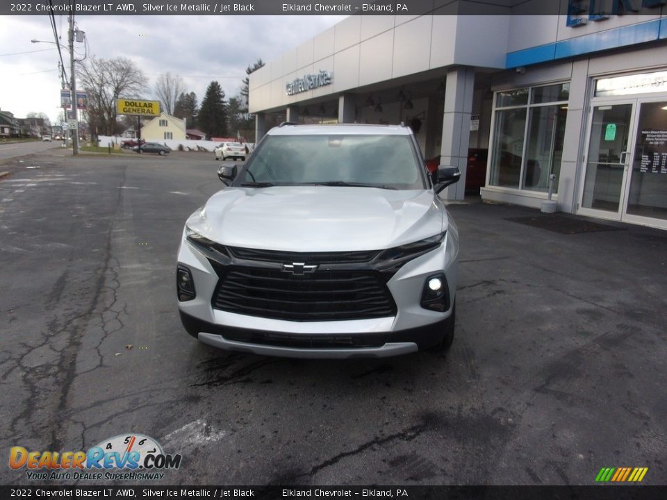 2022 Chevrolet Blazer LT AWD Silver Ice Metallic / Jet Black Photo #8