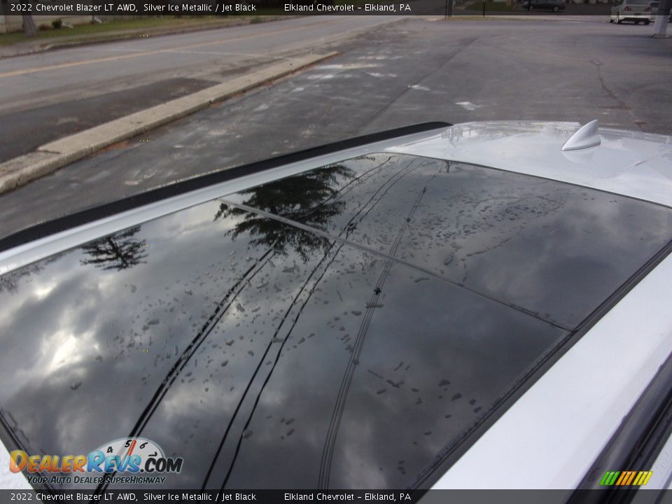 2022 Chevrolet Blazer LT AWD Silver Ice Metallic / Jet Black Photo #9