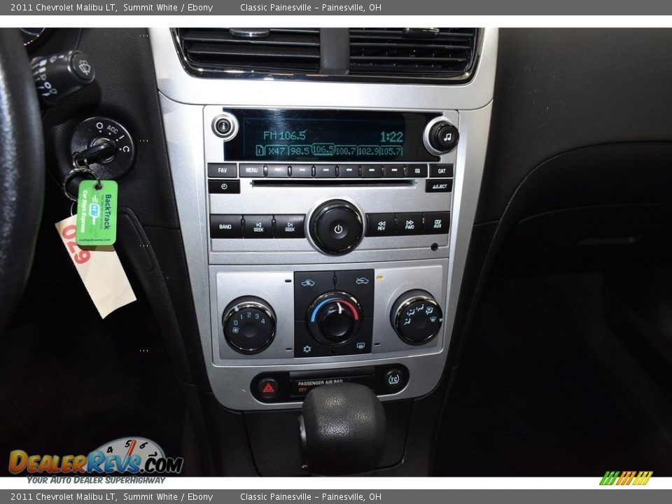 2011 Chevrolet Malibu LT Summit White / Ebony Photo #11