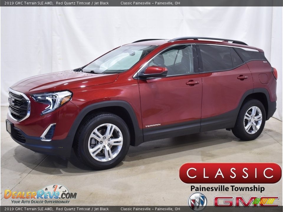 2019 GMC Terrain SLE AWD Red Quartz Tintcoat / Jet Black Photo #1