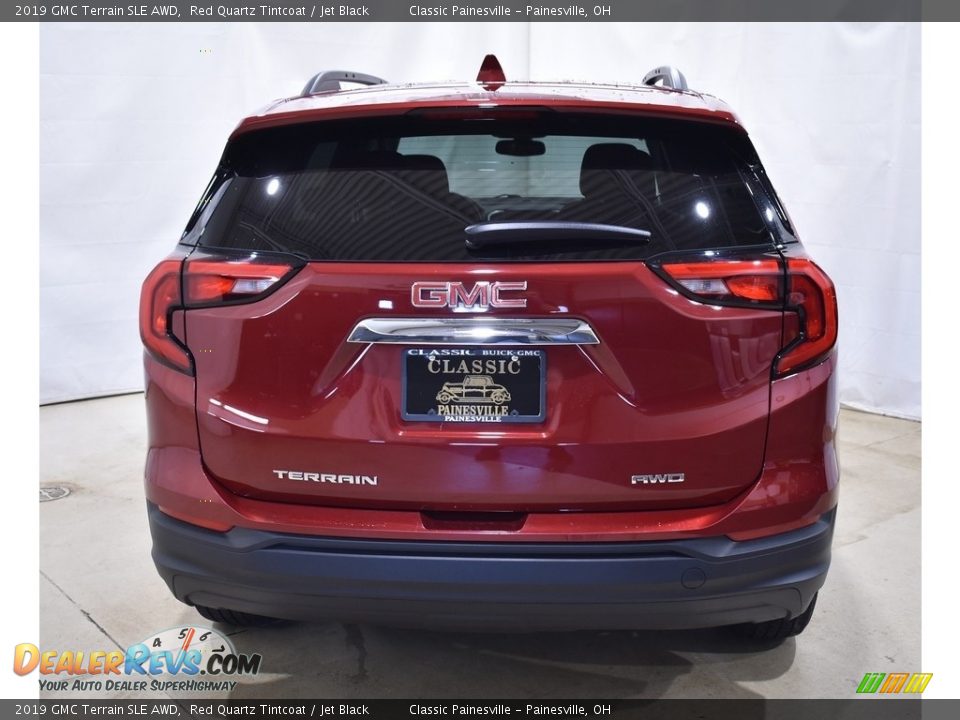 2019 GMC Terrain SLE AWD Red Quartz Tintcoat / Jet Black Photo #3